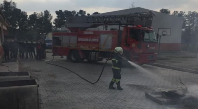 Akçakale cezaevinde gerçeği arıtmayan tatbikat