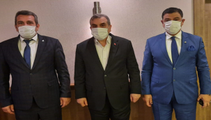 Anavatan İl Başkanı Aslan'dan Başkan Beyazgüle'e ziyaret