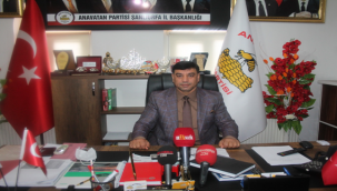 Anavatan  İl Başkanı Aslan'dan yeni yıl mesajı