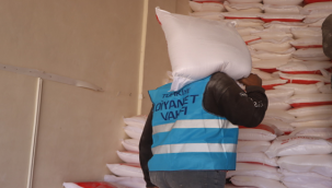 Barış Pınarı Harekâtı Bölgesine 7 Tır Un Yardımı