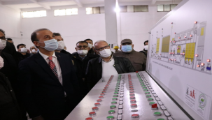 Barış Pınarında İlk Sanayi Tesisi Açıldı