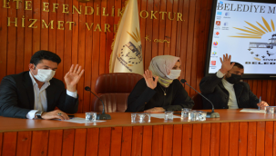 Başkan Ayşe Çakmak ilk meclis toplantısını yaptı