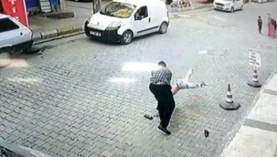 Bir çocuğu havaya kaldırıp yere atan esnaf serbest bırakıldı