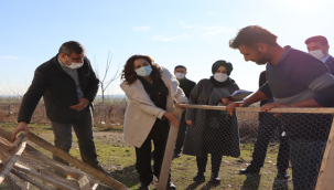 Büyükşehir İpekböcekçiliği Desteği İçin Sahada
