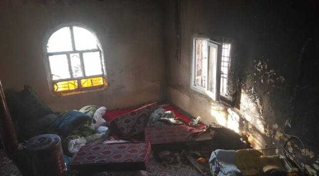 Eyyübiye'de yangın korkuttu