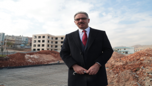 Eyyübiye'de, Yarı Olimpik Yüzme Havuzunun Çalışmaları Başladı. 