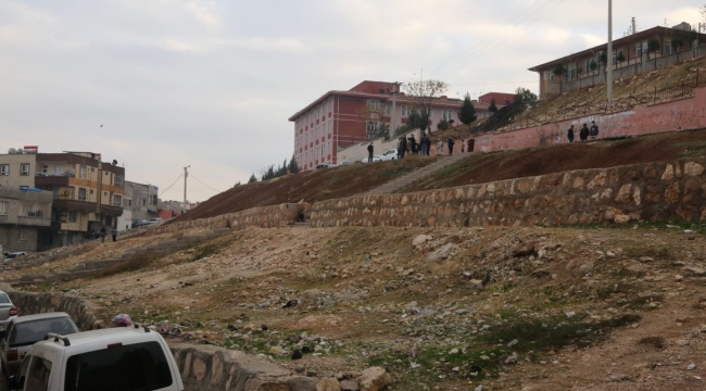 EYYÜBİYE'DEN 15 TEMMUZ MAHALLESİNE ŞELALE VE PARK YAPIMI 