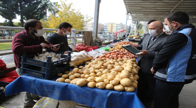 Haliliye Belediyesinden Semt Pazarlarında "Hes" Kodu Denetimi