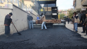 HALİLİYE'DE TALEPLERE ANINDA ÇÖZÜM; SICAK ASFALT SERİMİ BAŞLADI