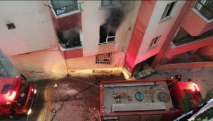 Haliliye'de tüp patladı