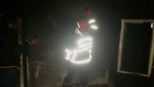 Harran'da Mesken Yangını