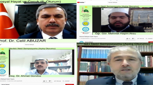 HRÜ'de Mevlid-i Nebî sempozyumu gerçekleştirildi