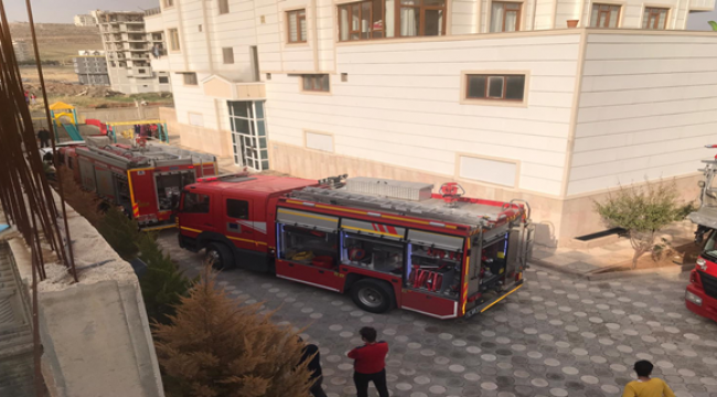 Karaköprü'de yangın, 1 ölü