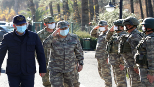 Milli savunma bakanı Urfa'ya geldi