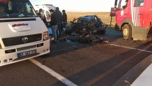 Şanlıurfa'da feci kaza, 1 ölü