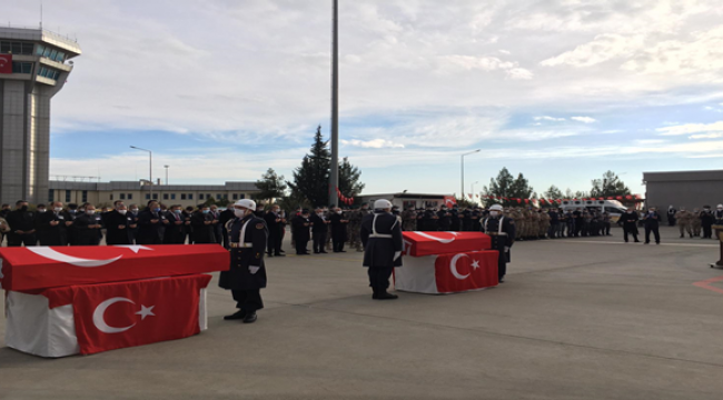 Şehit askerler Şanlıurfa'daki törenle uğurlandı!