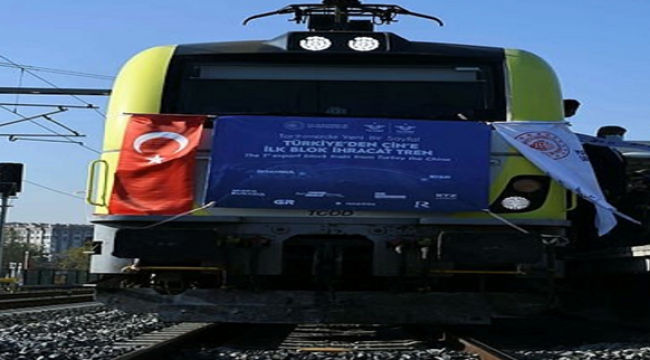 Türkiye'den Çin'e gidecek ilk ihracat treni İstanbul'dan yola çıktı