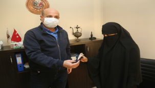 Urfa'da bulunan para dolu çanta sahibine teslim edildi