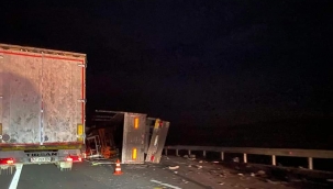 Urfa'da iki tır çarpıştı