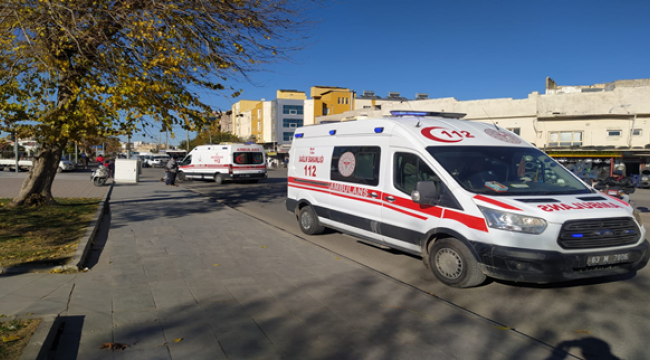 Urfa'da motosiklet kazası