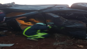 Urfa'da trafik kazası, 1ölü, 1 yaralı