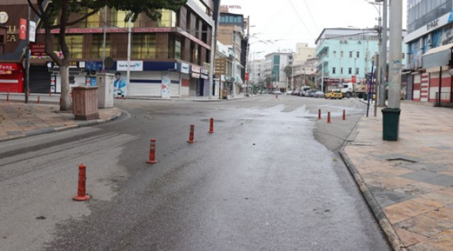 Urfa kent hayalet şehir görünümünde
