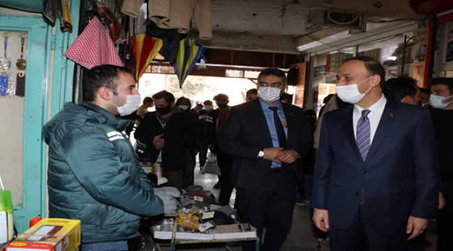 Vali Erin Suruç'ta Vatandaşlarla Buluştu