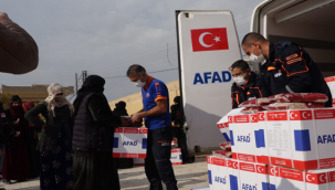  Barış Pınarında 2020'de 426 İnsani Yardım Organize Edildi