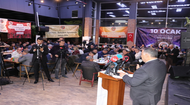 Başkan Gülebak'tan 10 Ocak mesajı