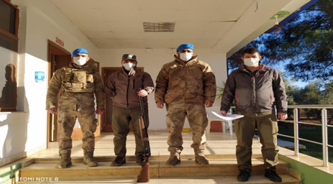 Ceylanpınar'da ava giderken avlandı