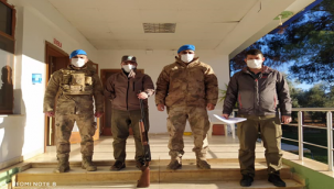 Ceylanpınar'da ava giderken avlandı