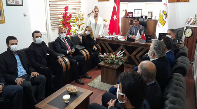 Deva Partisi'nden Anavatan İl Başkanlığına Ziyaret