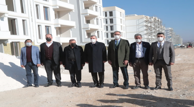 Eyyübiye'de Kentsel Dönüşüm Alanında Binalar Yükseliyor