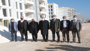 Eyyübiye'de Kentsel Dönüşüm Alanında Binalar Yükseliyor