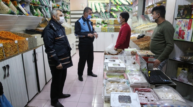 Haliliye Zabıta Ekiplerinden Yılbaşı Denetimi