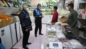 Haliliye Zabıta Ekiplerinden Yılbaşı Denetimi