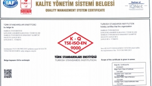 Harran Üniversitesi'nin Kalite Yolculuğu, TSE Tarafından Tescillendi