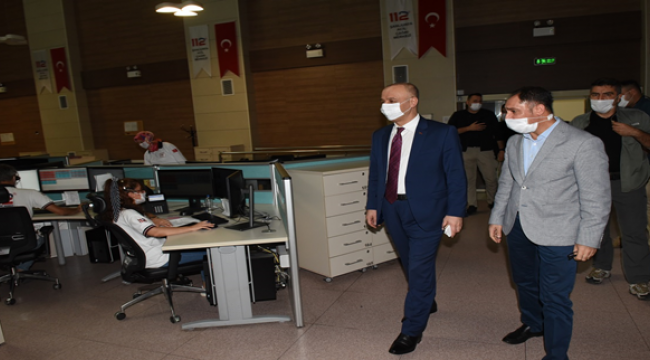 Şanlıurfa 112 Acil 2020'de 5 Milyon 225 Bin 874 Çağrı Cevapladı