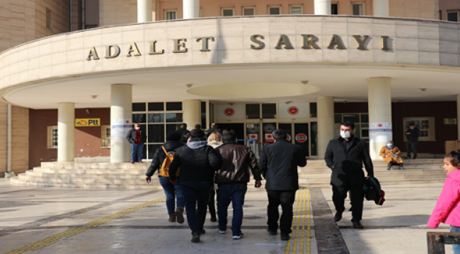 Şanlıurfa'da 8 kişi adliye'ye sevk edildi