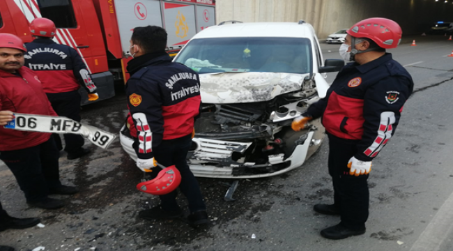 Şanlıurfa'da aynı köprüde yine kaza: 2 yaralı