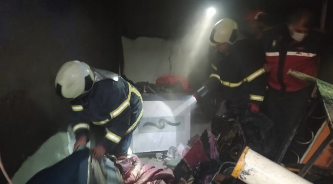Şanlıurfa"da elektrik sobası yangına neden oldu: 1 bebek yaralı