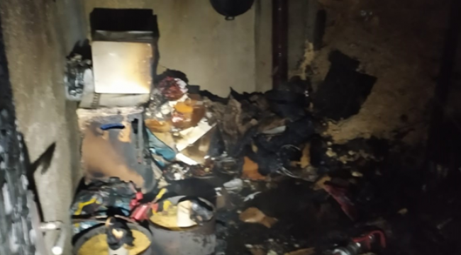 Şanlıurfa'da korkutan yangın