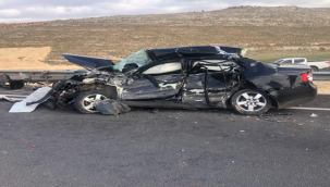 Şanlıurfa'da trafik kazası, 2 ölü