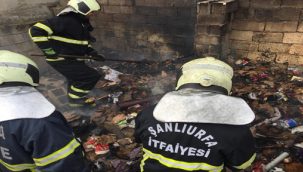 Şanlıurfa'da yangın paniği
