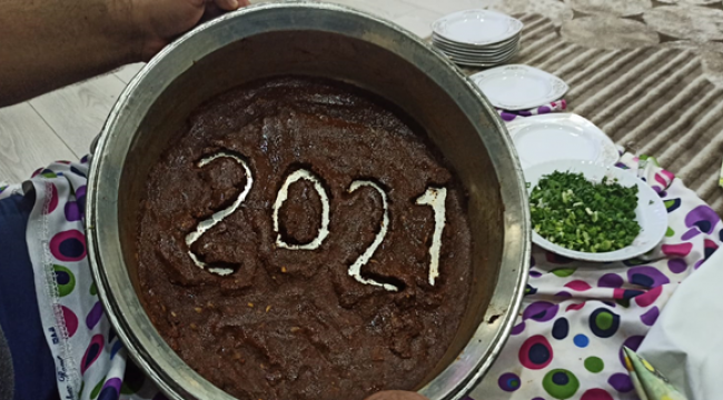Şanlıurfalıların yeni yıl kutlaması yine değişmedi