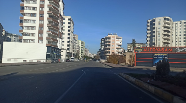 urfa Cadde ve sokaklar sessizliğe büründü