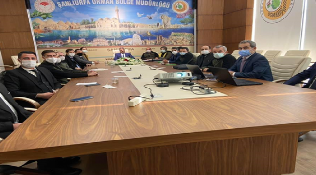 Urfa'da  değerlendirme toplantısı yapıldı