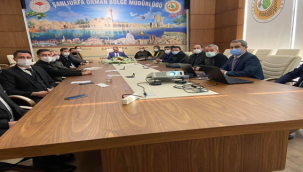 Urfa'da  değerlendirme toplantısı yapıldı