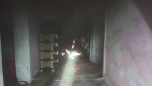 Urfa'da Elektrik kontağı yangın çıkardı