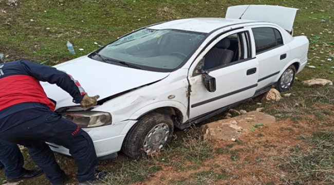 Urfa'da trafik kazası, 2 yaralı